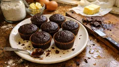 Cupcakes au chocolat moelleux : la recette simple qui tient toujours sans glaçage