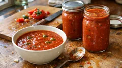 Sauce tomate maison en bocaux à l’autocuiseur : une base prête pour toute l’année