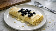 Crêpes au micro-ondes en 3 minutes : le dessert minute sur assiette