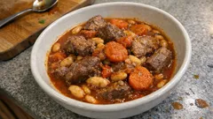 Navarin d’agneau aux haricots blancs : un mijoté familial qui réchauffe