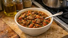 Lentilles au bœuf façon marocaine : un mijoté simple, parfumé et qui réchauffe