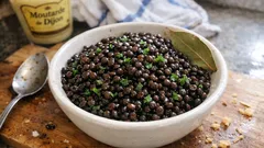 Lentilles beluga au bouillon et persil : une cuisson simple qui reste bien ferme