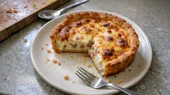 Quiche aux lardons fumés et mascarpone : une version ultra fondante, facile à réussir