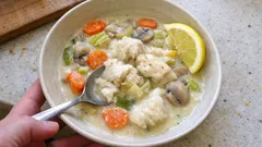 Blanquette de cabillaud facile : une sauce crème au vin blanc qui reste bien lisse