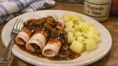 Jambon sauce madère au Thermomix : la recette familiale, simple et bien nappée