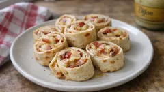 Wraps apéritifs façon flammekueche : croustillants, prêts en 20 minutes