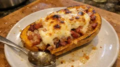 Courgiflette à la butternut : un gratin façon tartiflette, simple et fondant