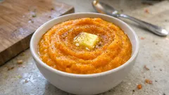Purée potimarron, carottes et pommes de terre : onctueuse, douce et bien parfumée