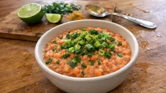 Salade de lentilles corail coco-curry : crémeuse, prête en 20 minutes
