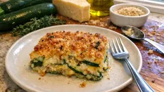 Gratin de courgettes au parmesan sans crème : l’astuce pour le garder bien fondant