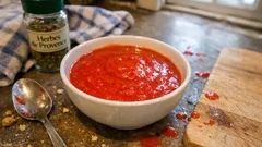 Coulis de poivrons rouges au Thermomix : une sauce onctueuse qui relève tout