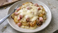 Tartiflette à la cancoillotte : le gratin fondant et plus léger, très facile au four