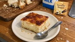 Pudding au pain sans œufs : le dessert anti-gaspi fondant avec 3 ingrédients