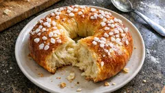 Brioche des Rois à la fleur d’oranger : la couronne moelleuse, pas à pas