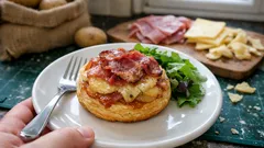 Tartelettes tatin salées à la raclette : croustillantes, fondantes, faciles