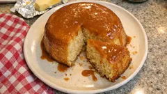 Gâteau au Flamby : une version ultra simple du gâteau au yaourt, moelleux vanille-caramel