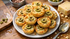 Mini quiches au thon et olives vertes : dorées, faciles et parfaites à préparer à l’avance