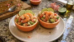 Tartare pamplemousse–avocat–crevettes : l’entrée fraîche avec une sauce citron vert–wasabi