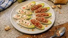 Bouchées d’endives au surimi ou au thon : un apéritif frais sans cuisson, prêt en 10 min